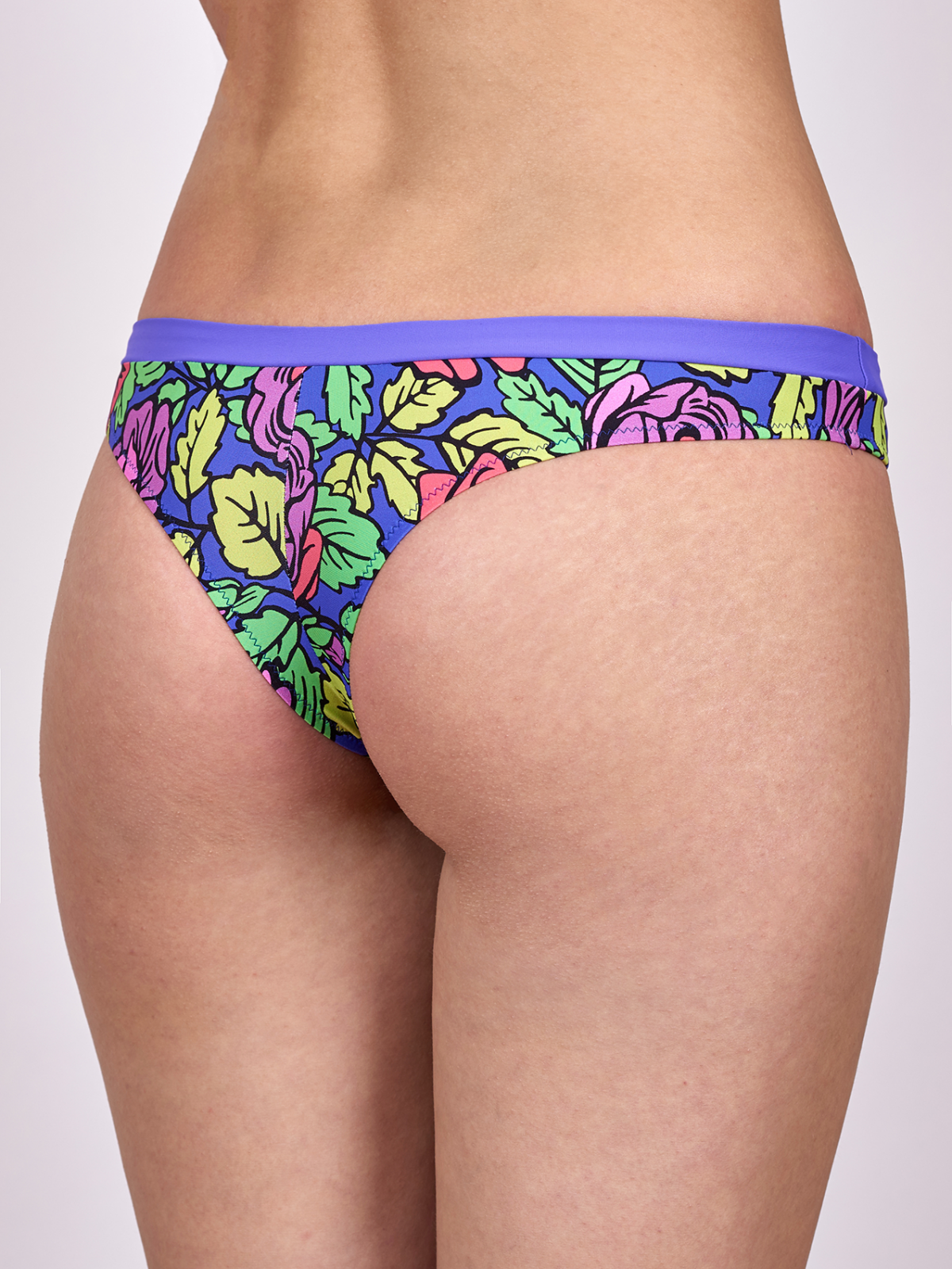 Chilot costum de baie Milavitsa "Purple Floral"
