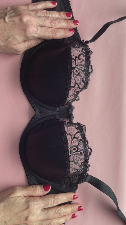 Sutien Balconette(bretele detasabile) Milavitsa