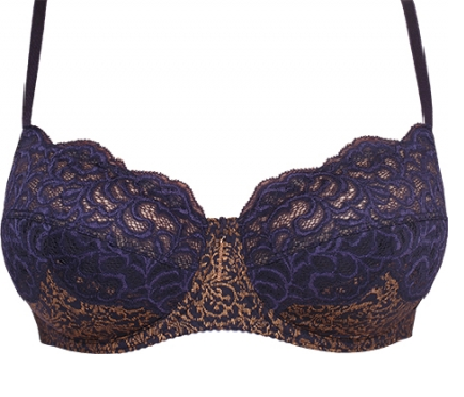 Sutien Balconette Cupa Dublata Milavitsa "Elestren"